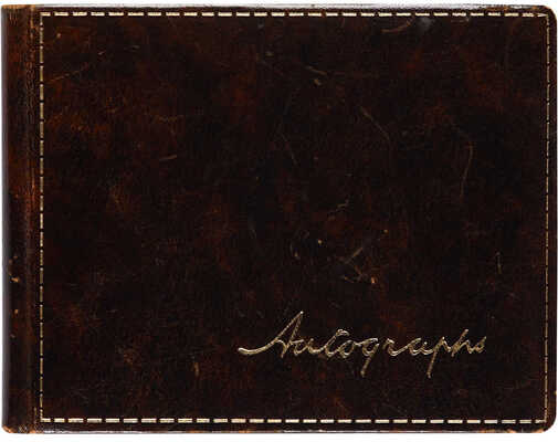 [Симонов К.М., автограф]. Записная книжка К. Симонова. Зап. Европа, конец 1940-х гг. ~11,5 * 15 см 